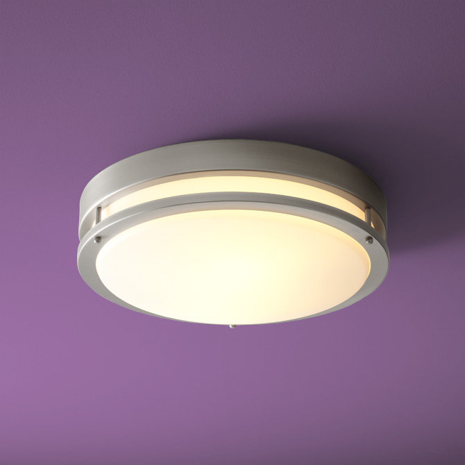 Paniagua Acrylic Flush Mount, 5.5" H x 18" W x 18" D