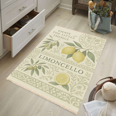 Tapis italien rustique Limoncello
