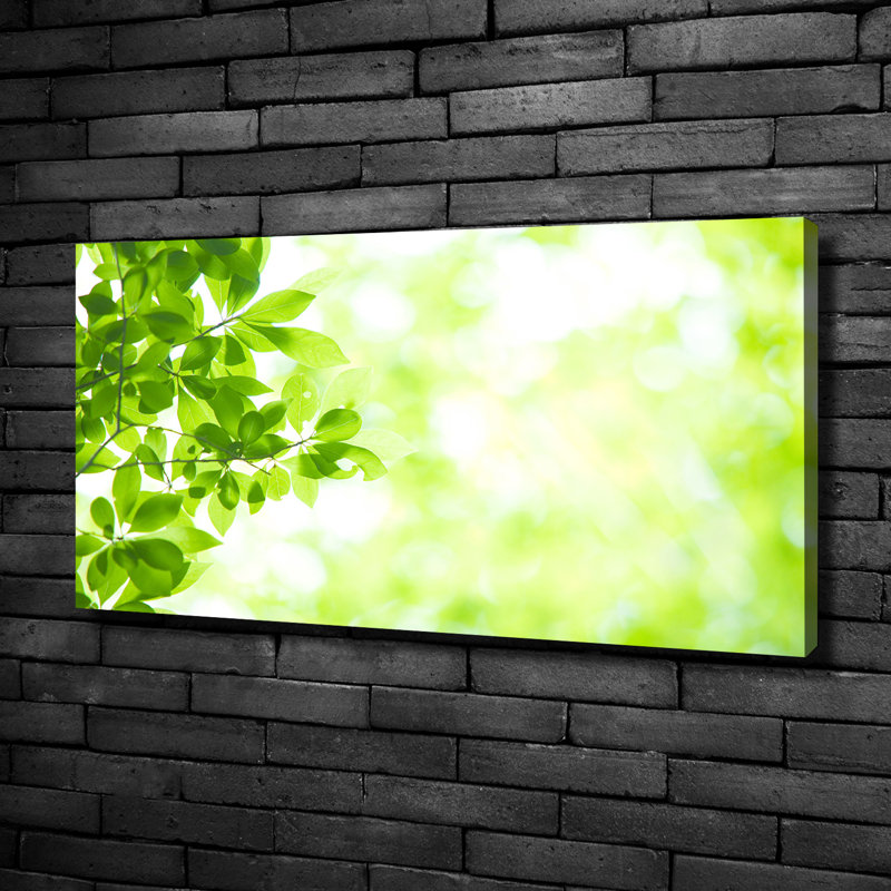 Leaves - No Frame Print on Canvas