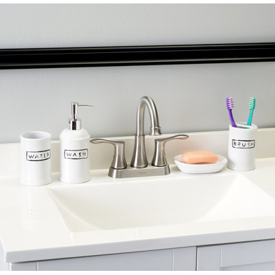 Contenant de rangement pour salle de bain