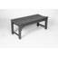 Banc Adirondack sans dossier avec texture en bois, banc pour chambre à coucher-1033634423
