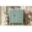 Meuble-lavabo de 30 po avec lavabo en céramique, armoire de rangement moderne avec portes à fermeture douce, tiroir profond et tiroir standard, meuble-lavabo élégant pour les petites salles de bain-133144831