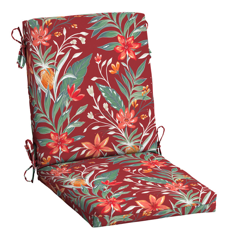ARDEN 1 - Piece Cushion, Red Polyester/Polyester Blend