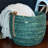 3 Piece Green Wicker Basket Set