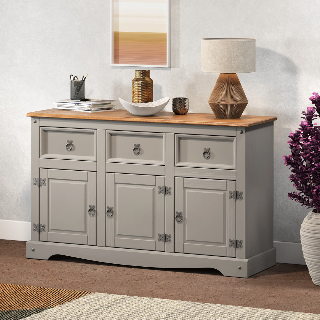 Palmea 125cm Solid Wood Sideboard