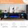 Bhhatu Highgloss Wall Mounted Floating Fireplace TV Stand