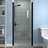 34-36 in.W x 72 in.H Pivot Frameless Glass Shower Door with SGCC certified Glass-72146918-129687863