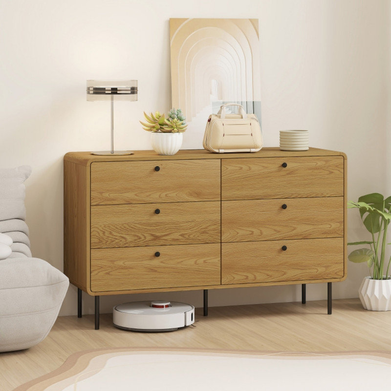 120 cm W Chest of 6 Drawers