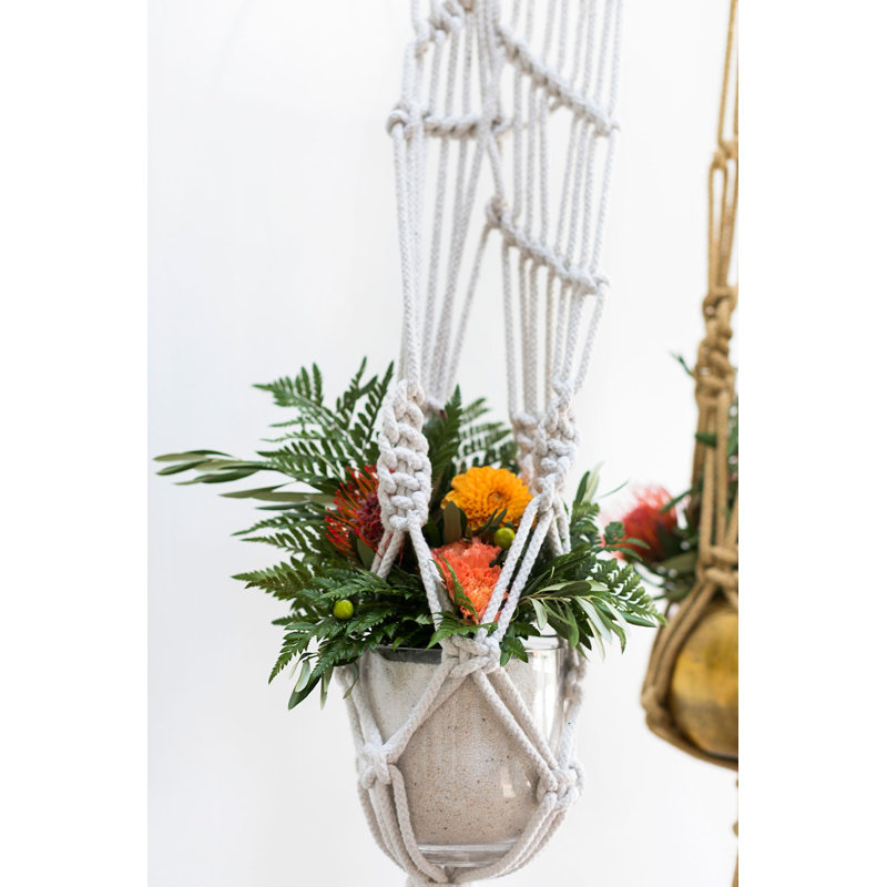 Pot de fleurs Josephine, H 6,3 po x l 6,3 po x P 6,3 po