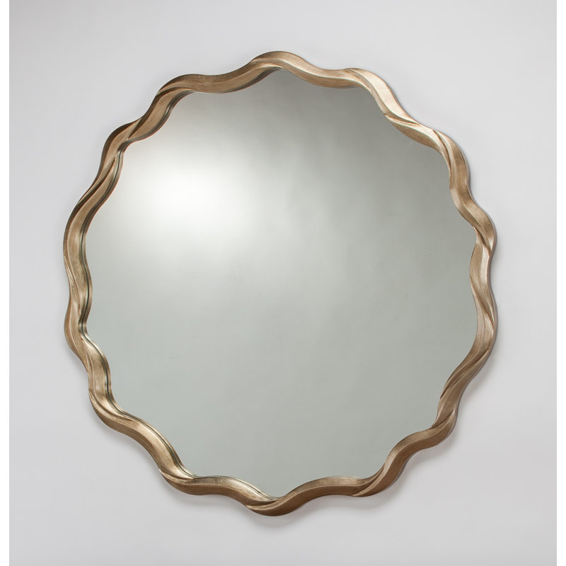 Flat Engineered Wood Wall Mirror