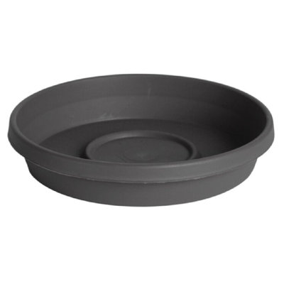 Traditional Plastic Indoor/Outdoor Saucer Tray