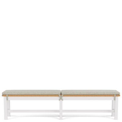 Lana Polyester Upholstered Bench