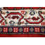 Tapis rouge en laine Botemir