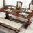 Quality solid wood dining table-109080809
