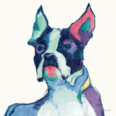 Ulysses Watercolor Pastel 1 Piece Wrapped Canvas Wall Art