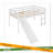 Loft Bed With Slide, Multifunctional Design, Twin-2021827871