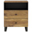 50cm W Solid Wood Bedside Table