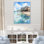 Suvak Beach Photo Pier Reflections VIII sur toile