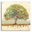  «Golden Oak Spice» par James Wiens, art mural en verre acrylique, 24 po x 24 po