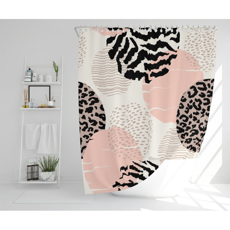 Quijano Polyester Shower Curtain Set