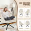 Fauteuil d'appoint moderne pivotant pour espaces de vie-175577834