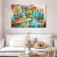 «Houston City Highway Grunge», reproduction sur toile-1520199751