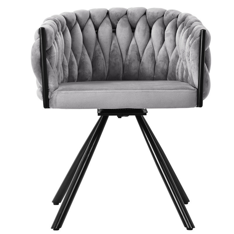 Velvet Upholstered Dining Chair