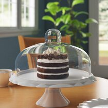 Buy Pasabahce Glass Cake Cupcake Muffin Display Stand Serving Plate with Dome  Lid at Best Price in Pakistan