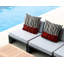 Coussin décoratif réversible intérieur / extérieur en polyester filé Humphrey-98798905-98798913