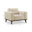 Chaise rembourrée Vicenza Mid-Century, beige-828068536