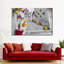 Pop Moroccan Staircase Canvas Print-1242456160