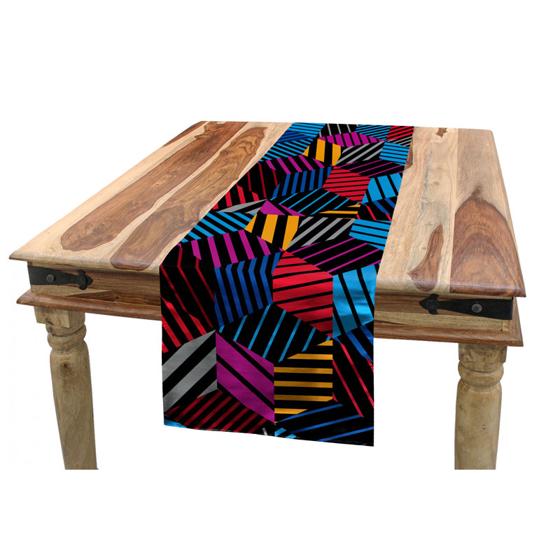 Geometric Table Runner, 72" x 16"