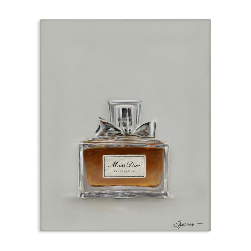 Élégante fragrance avec toile tendue, design par Mary Sparrow, H 48 po x l 36 po
