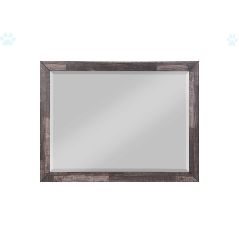 Juniper Dark Cherry Finish Mirror
