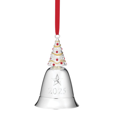 2025 Musical Bell Silverplate Ornament