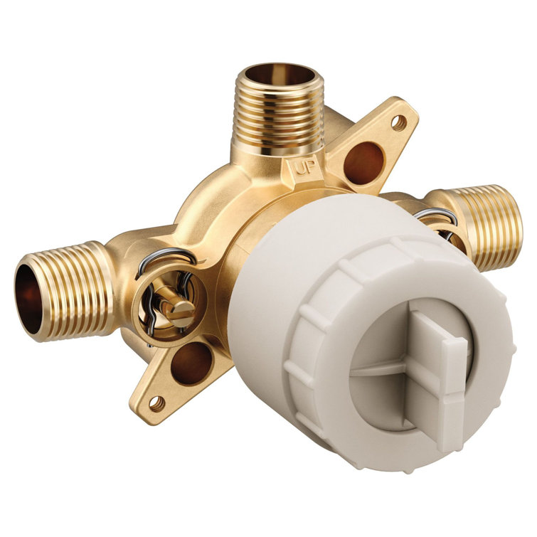 M-CORE 3 Port Shower Mixing Valve With CC/IPC Connections And Stops