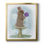 Lapin et agapanthe, toile encadrée de qualité supérieure - prête à être accrochée-889700281-889700283