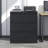 Wide Metal File Cabinet With 3 Drawers And Lock-1617091281