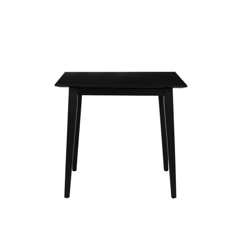 Aniek Alistair Black 40”W x 36”H Square Counter Height Dining Table