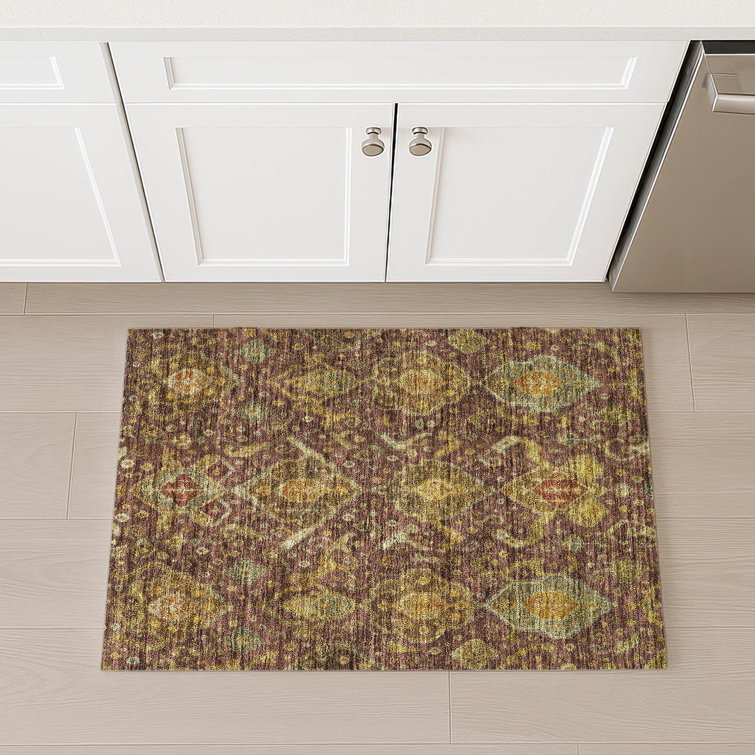 Machine Washable Indoor/Outdoor Mattera ACN2306 Global Rug