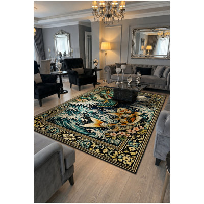 Tapis tissé à la crème Mosso