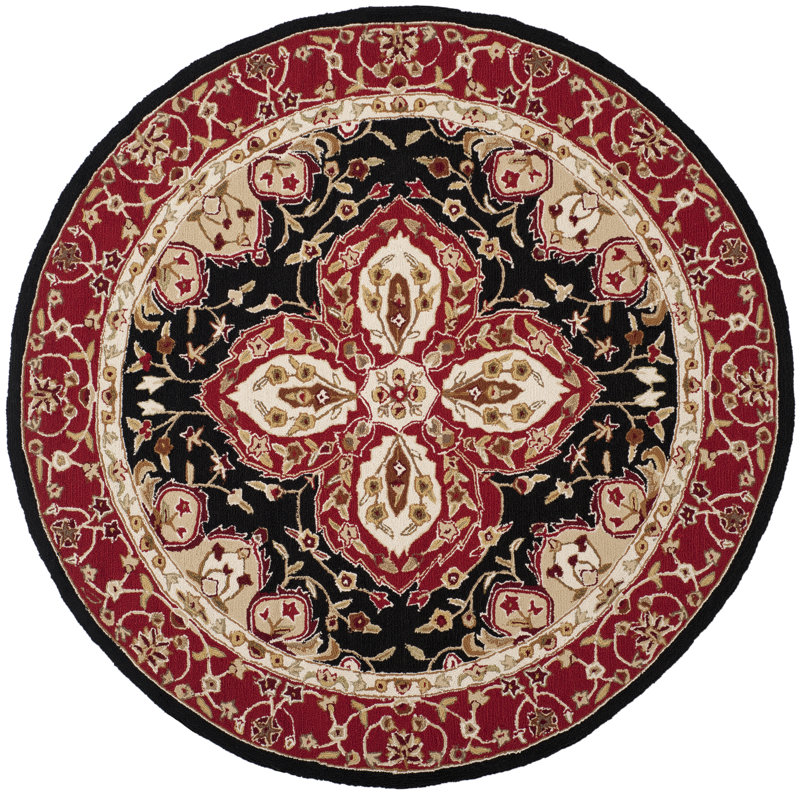Eldorado Hand Hooked Performance Oriental Rug, Round 8'