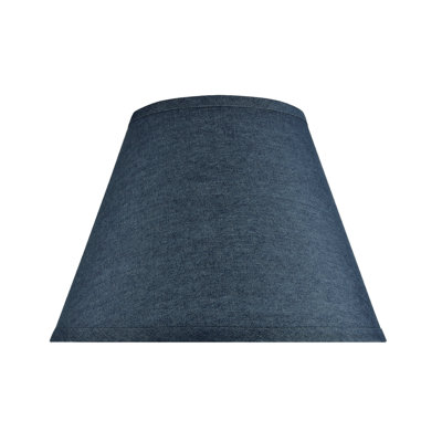 9.5'' H Denim Fabric Empire Lamp Shade