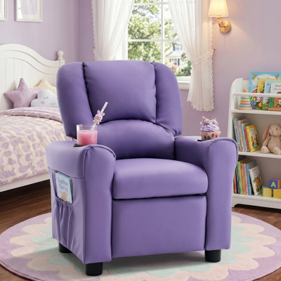 Esca Kids Recliner with 2 Cup Holder