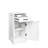 Brown Walnut Modular Storage Cabinet For Hallway - Maximize Space Utilization White Dining With , Spacious Storage, Drawer Essentials, Display Wine & Decor In Office