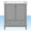 Meuble-lavabo simple 30 po avec comptoir-1065890334