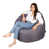 Gris foncé 100% polyester est en rupture de stock