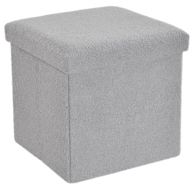 38 FOLDABLE BOUCLE STORAGE BOX