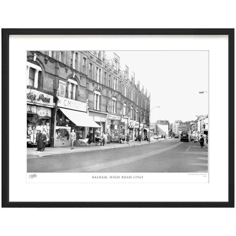 Balham, High Road C1965 by Francis Frith - Single Picture Frame Print, 60cm H x 80cm W x 2.3cm D