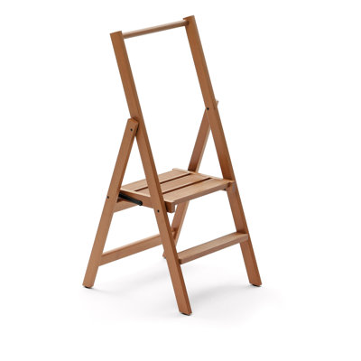Bella 2 - Step Wood Folding Small Step Ladder